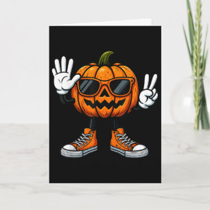 67 Halloween-pumpa Rolig Brainrot-meme Barn Sex Kort
