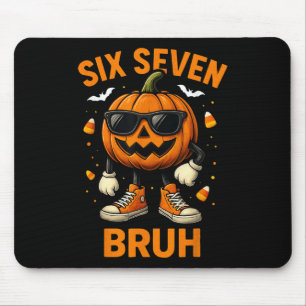67 Halloween Rolig Six Seven Meme Brainrot Pumpa Musmatta