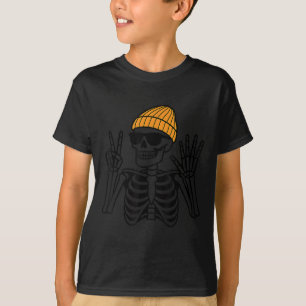 67 Halloween Skeleton Fredstecken Funny Meme Sex S T Shirt
