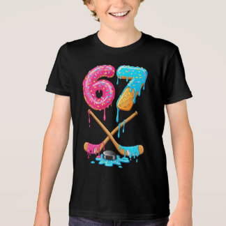 67 hockey Drip Number Funny Six Seven 6 7 Meme T Shirt
