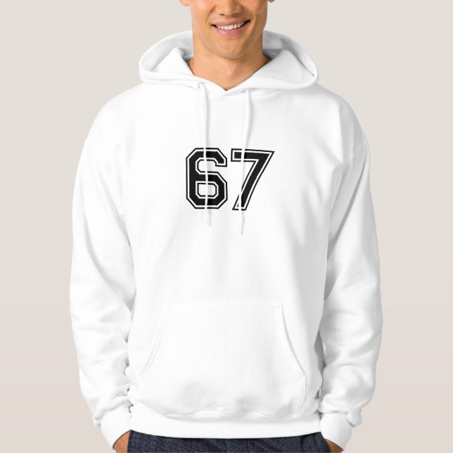67 HOODIE (Framsida)
