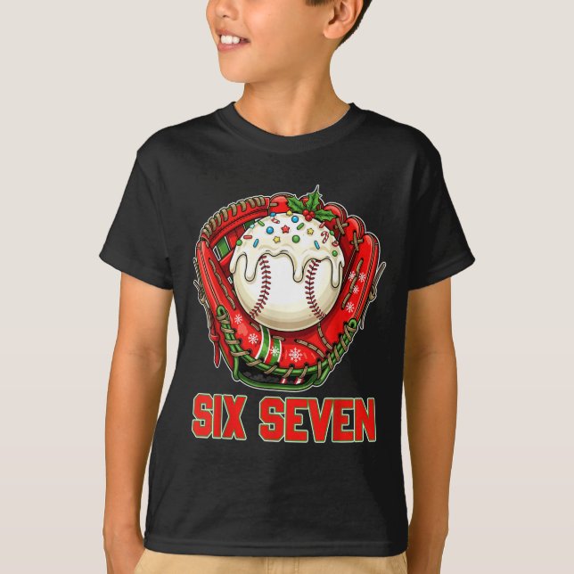 67 Ice Cream Drip Funny Six Seven Gen Alpha Christ T Shirt (Framsida)