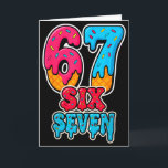 67 Ice Cream Drip Funny Six Seven Gen Alpha Meme S Kort<br><div class="desc">67 Ice Cream Drip Funny Six Seven Gen Alpha Meme Slang</div>