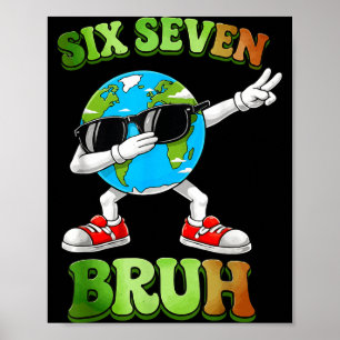 67 jorddag bruh 2026 lärare pojkar barn dabbar poster