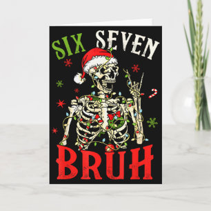 67 jul rolig sex sju bruh meme skelett sa kort