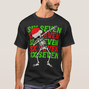 67 jul rolig sex sju meme hjärnrot dabbing t shirt