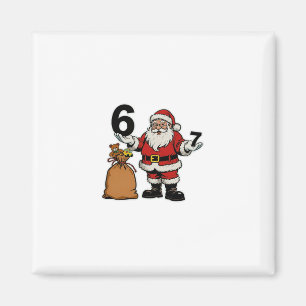 67 jul rolig sex sju meme hjärnrot jul tomte C Magnet