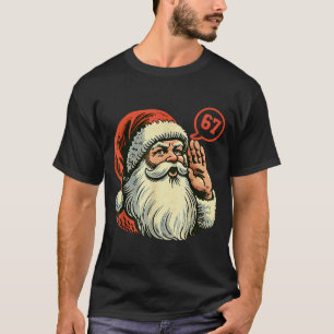 67 jul rolig sex sju meme hjärnrot jultomten t shirt