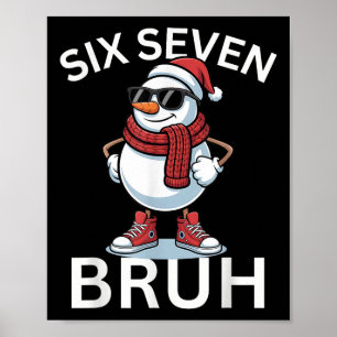 67 jul rolig sex sju meme hjärnrot snöman poster