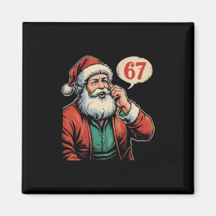 67 jul rolig sex sju meme hjärnrot tomte C Magnet
