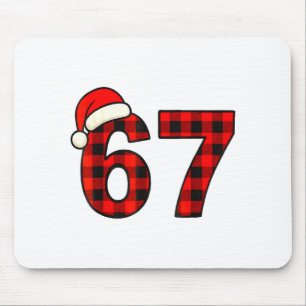 67 jul rolig sex sju meme hjärnrutt plaid S Musmatta