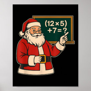 67 Jul Santa Julgran Sex Sju Meme Hjärnrot Poster