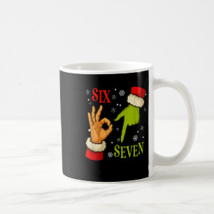 67 jul tomte grön 6 7 internet meme X Kaffemugg