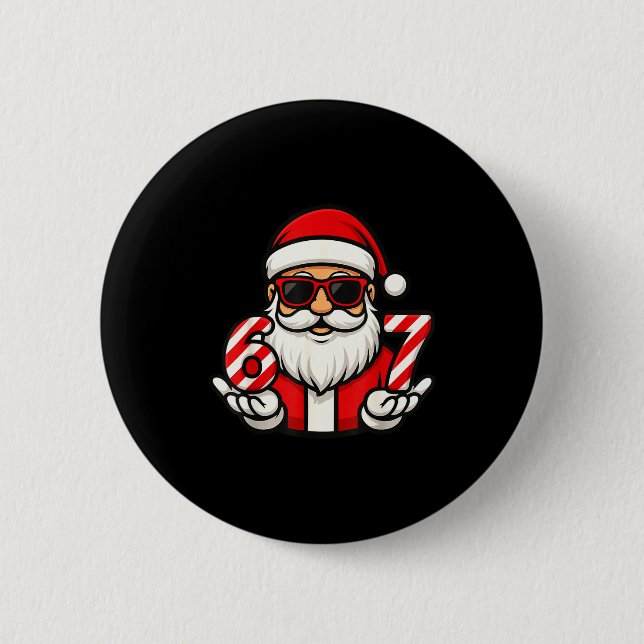 67 julmem sex roliga tomte  knapp (Framsida)