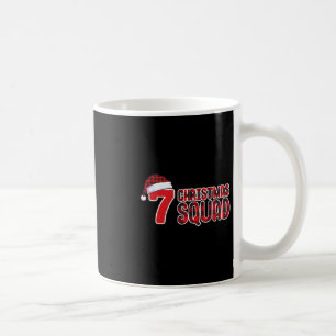 67 Julskjorta Sex Sju Meme Squad 67 Röd Plaid Kaffemugg
