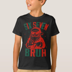 67 Julskoj Sex Sju Bruh Meme Hjärnrot Tomte T Shirt