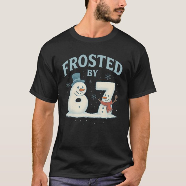 67 Julsnömannen 6 7 Internet Meme Jul 67 T Shirt (Framsida)