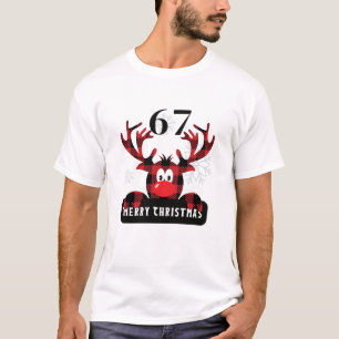 67 Jultee Plaid Renar Six Seven Meme T Shirt