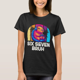 67 Kapybar Rolig Sex Sju Bruh Kapybar Video Ga T Shirt