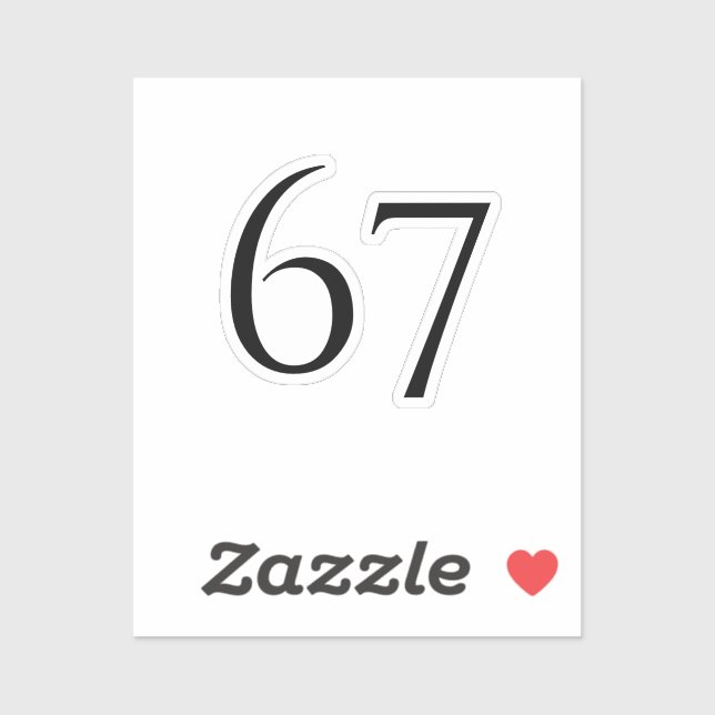 67 KLISTERMÄRKEN (Ark)