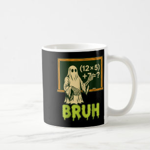 67 Lärar Halloween Spöke Sex Sju Meme Brainrot Kaffemugg