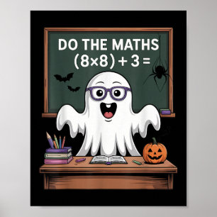 67 Lärar Halloween Spöke Sex Sju Meme Gör Matten Poster