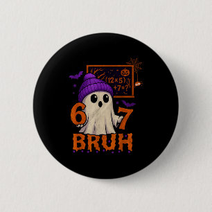 67 Lärar Halloween Spöke Sex Sju Meme Matematik Ek Knapp