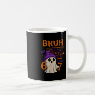 67 Lärare Halloween Spöke Sex Sju Meme Matematik E Kaffemugg