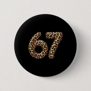67 Leopard Meme Rolig Six Seven Gen Alpha Slang Ch Knapp