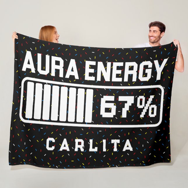 67 Lönsam membran Aura Energy vid 67 67 Sju membra Fleecefilt (På plats)