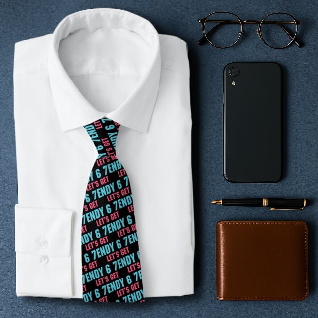 67 Lustigt PM Låt oss sex Sju Sendy 6 7endy Slips (Skapare uppladdad)