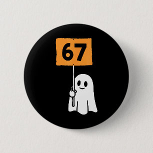 67 Människor roliga sex sju Halloween Knapp