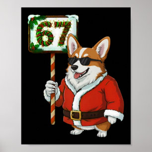 67 Människor Roliga Sex Sju Jul Corgi Hund Älskare Poster