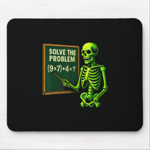 67 Math Halloween skelett meme för lärare och S Musmatta
