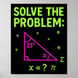 67 Math Meme Lös Problemet Roliga Lärare Studenter Poster
