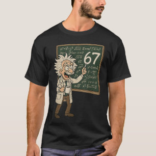 67 Math Meme Rolig Professor Genial Svarta Tavlan T Shirt