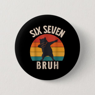 67 Meme 6 7 Dabbing Capyra Six Seven Bruh Rolig Bo Knapp