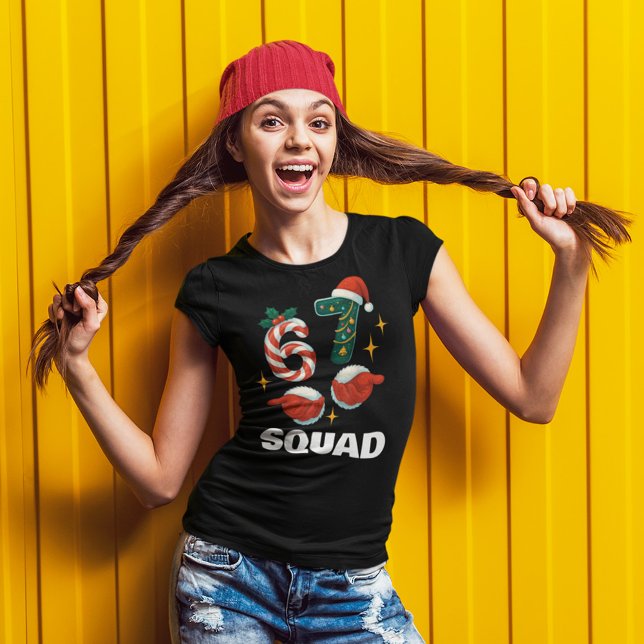 67 Meme 6-7 Squad Jul T Shirt (Skapare uppladdad)