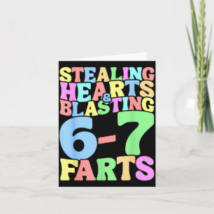 67 Mème Alla hjärtans dag Sex Sju 6-7 Roligt Stjäl Kort