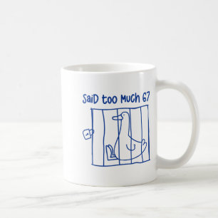 67 Meme Dum Gås 6-7 Rolig Sex Sju Sa För M Kaffemugg