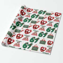 67 Meme Funny Santa Christmas Gift Wrap For Teen  Presentpapper