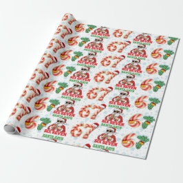 67 Meme Funny Santa Christmas Gift Wrap For Teen  Presentpapper