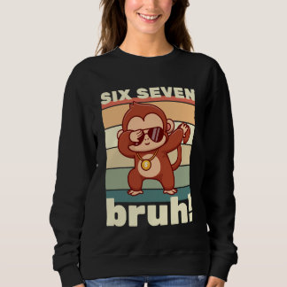 67 Meme Funny Six Seven Bruh Kids Boys Girls Dabbi T Shirt