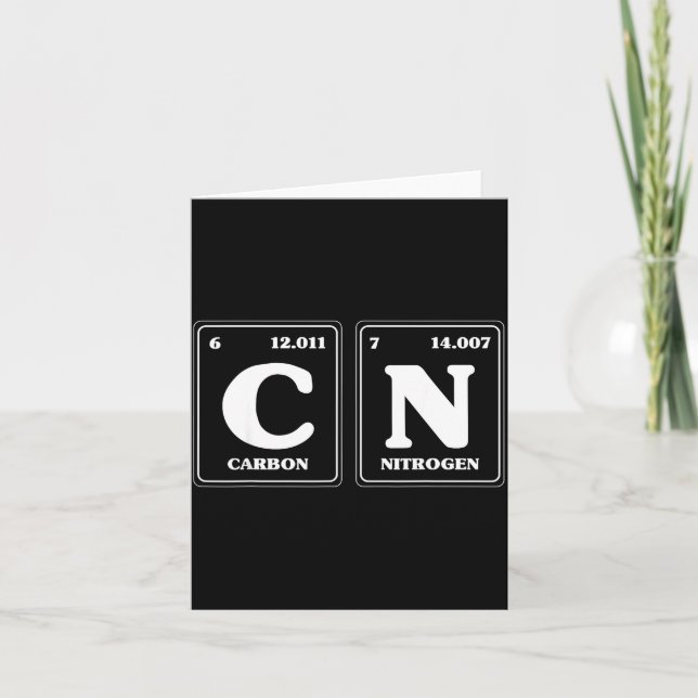 67 Meme Funny Teacher Science Periodic Table Retro Kort (Framsida)