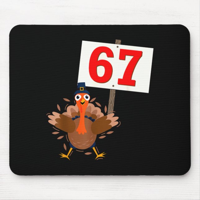 67 Meme Funny Thanksgiving Turkey Shirt Boys Girls Musmatta (Framsidan)