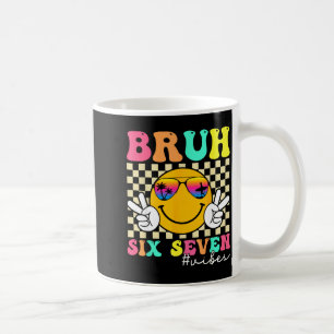 67 Meme Gen Alpha Slang 6 7 Sex Sju Bruh Roligt B Kaffemugg