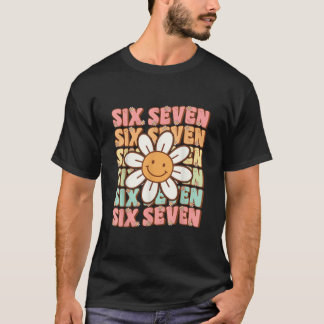 67 Meme Gen Alpha Slang 6 7 Six Seven Funny T Shirt