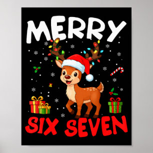 67 Meme Glad Sex Sju Renar Rolig Jul W Poster