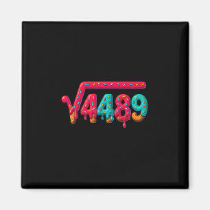 67 Meme Glassisdropp Kvadratrot 4489 Gen Alpha Magnet
