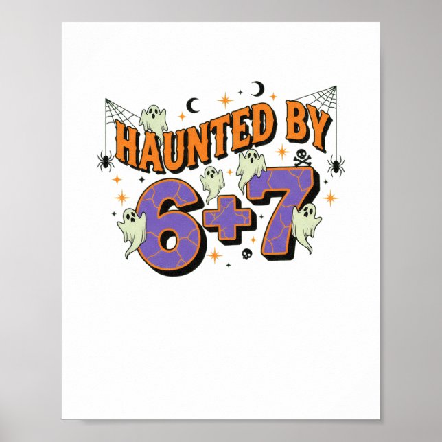 67 Meme Halloween Costume Haunted  Poster (Framsidan)